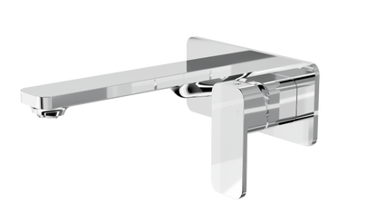Zia Wall Basin or Bath Mixer - Chrome