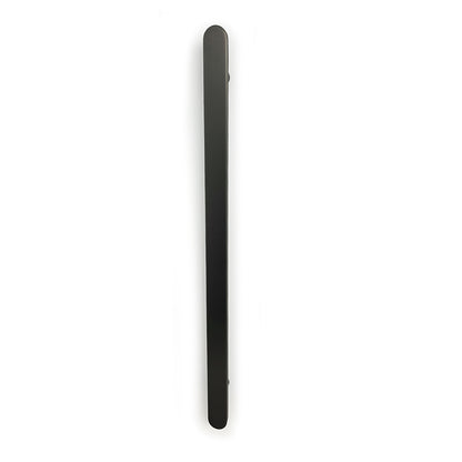 Radiant VERTICAL FLAT BAR TOWEL RAIL 50 X 930MM Gunmetal GREY