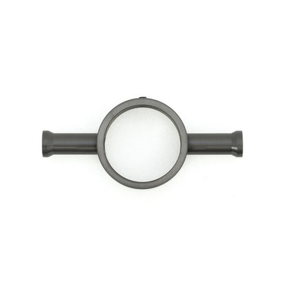 Radiant Gunmetal Grey Vertical 950mm Round NON-HEATED Single Bar Towel Rail