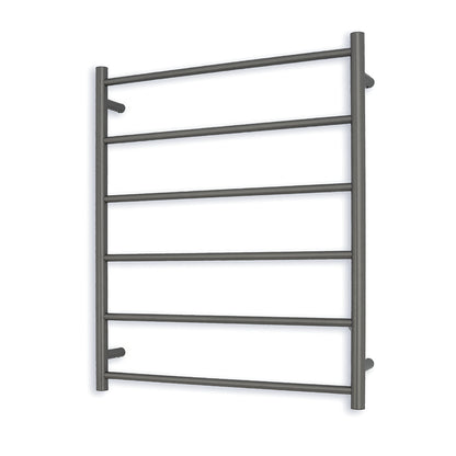 Radiant Gunmetal Grey 700 x 830mm Round NON-HEATED Towel Rail