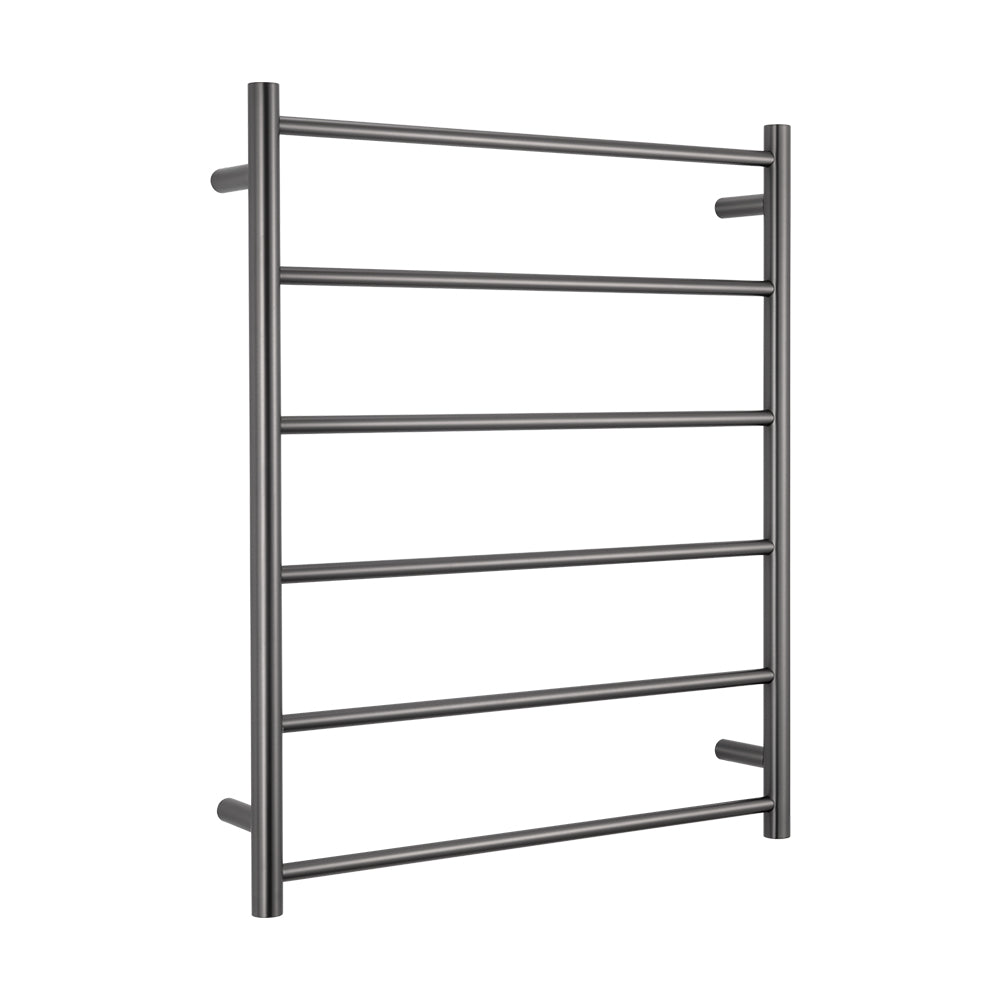 Radiant Gunmetal Grey 700 x 830mm Round NON-HEATED Towel Rail