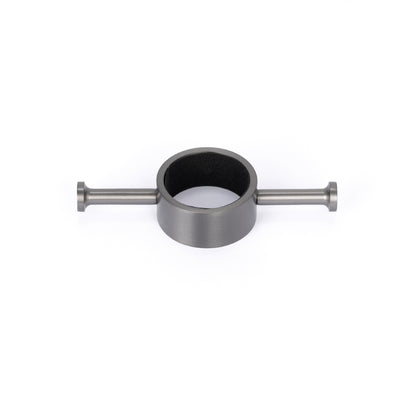 Radiant Vertical Towel Rail Hook for Vertical HEATED Bar Gunmetal