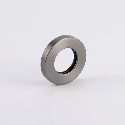 Radiant Gunmetal Grey Vertical towel rail (round & flat) Cover Plate