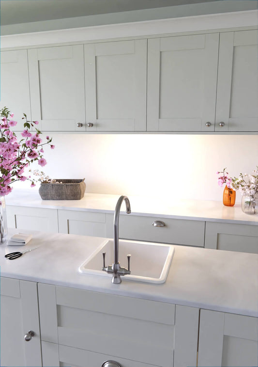 Gosford Double Sink Mixer - Chrome