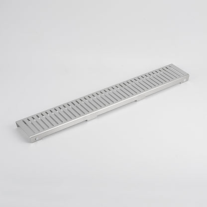Radiant Slotted Linear Shower Grate - 900 mm length LID ONLY - Brushed Satin
