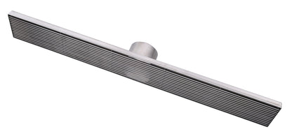 1200mm Stainless Steel/Chrome Grill Floor Waste - Center Cut