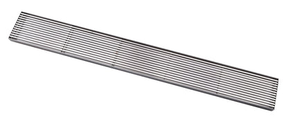 1800mm DIY Stainless Steel/Chrome Grill Floor Waste - No Cut