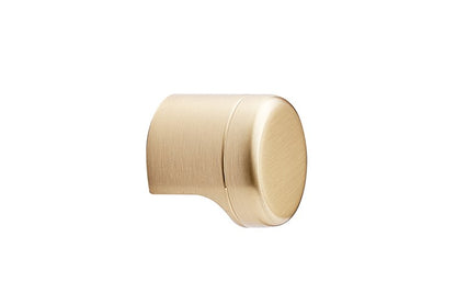 Point Knob Light Brush Brass