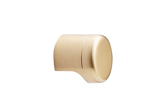 Point Knob Light Brush Brass