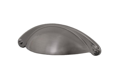 Seashell Handle 64 cc Brush Nickel