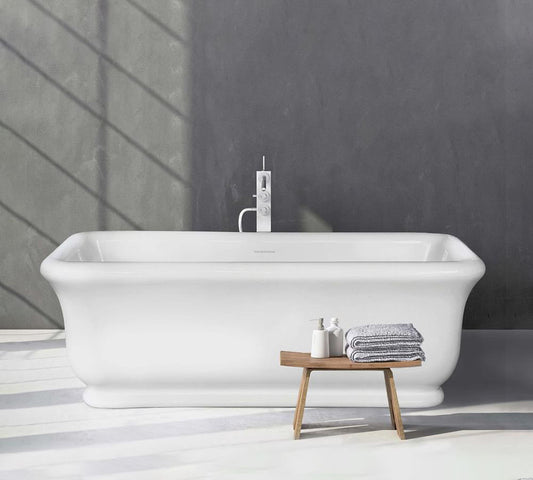 Kirkham 180 TitanCast Bath â€“ Gloss White
