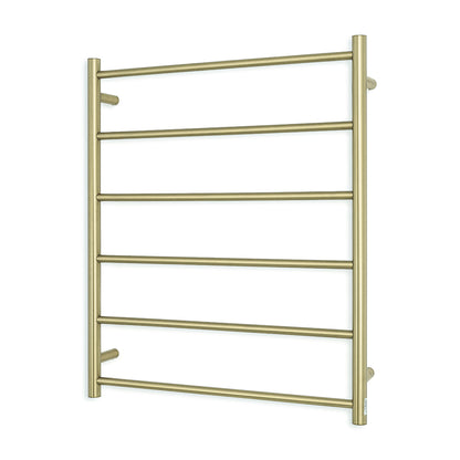 Radiant Light Gold 700 x 830mm Round NON-HEATED Towel Rail