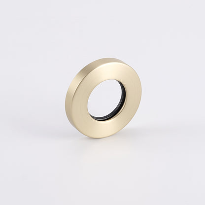 Radiant Light Gold Vertical towel rail (round & flat) Cover Plate