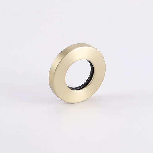 Radiant Light Gold Vertical towel rail (round & flat) Cover Plate