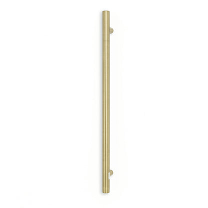 Radiant Light Gold Vertical 950mm Round NON-HEATED Single Bar Towel Rail