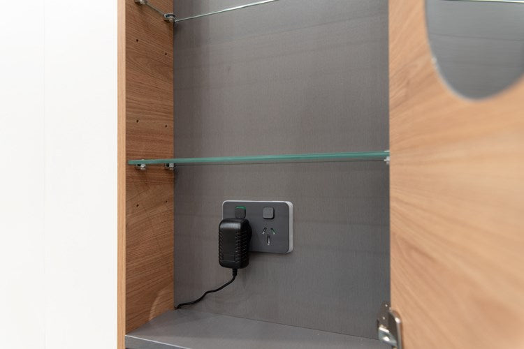 Shaving Cabinet Power Point Anthracite