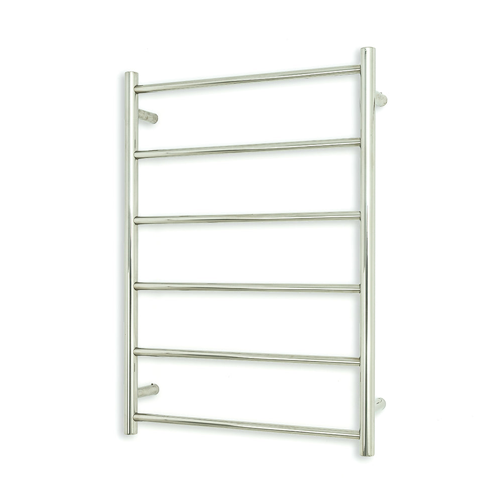Radiant Polished Chrome 600 x 830mm Round NON-HEATED Towel Rail