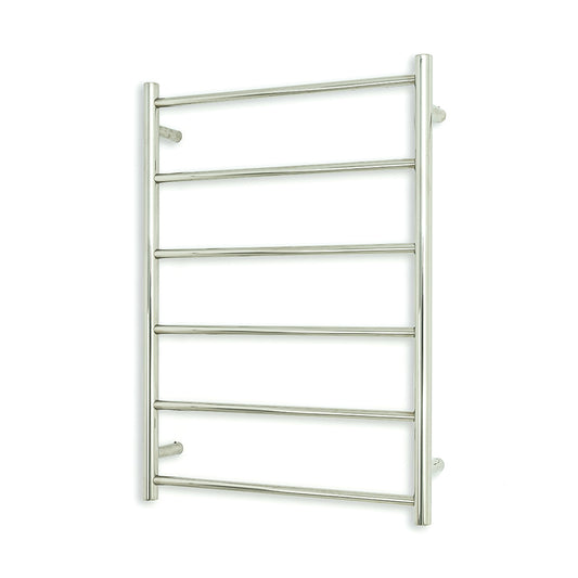 Radiant Polished Chrome 600 x 830mm Round NON-HEATED Towel Rail