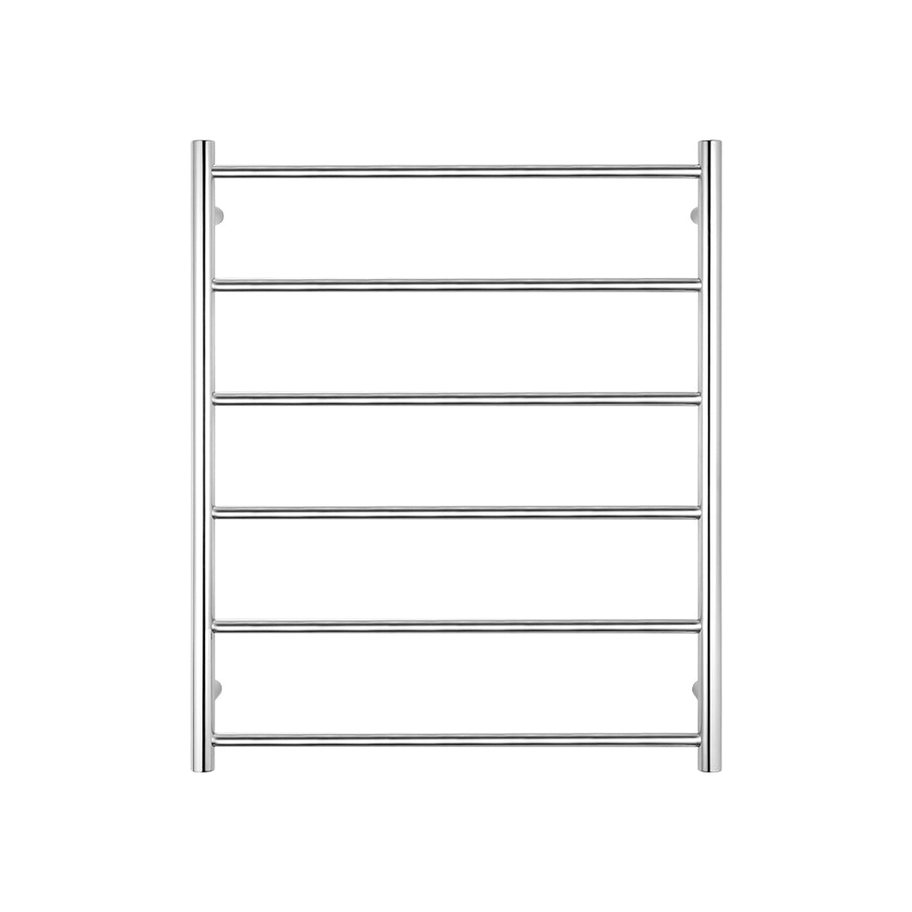 Radiant Polished Chrome 700 x 830mm Round NON-HEATED Towel Rail