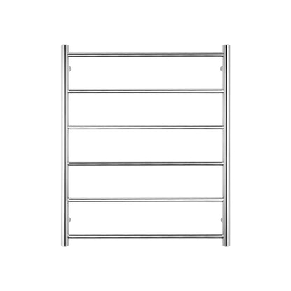 Radiant Polished Chrome 700 x 830mm Round NON-HEATED Towel Rail