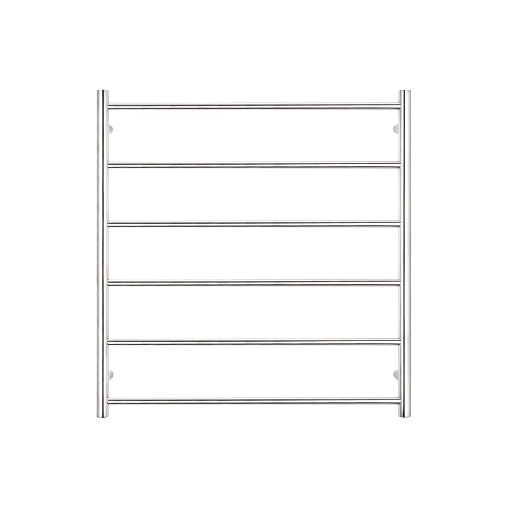Radiant Polished Chrome 800 x 830mm Round NON-HEATED Towel Rail