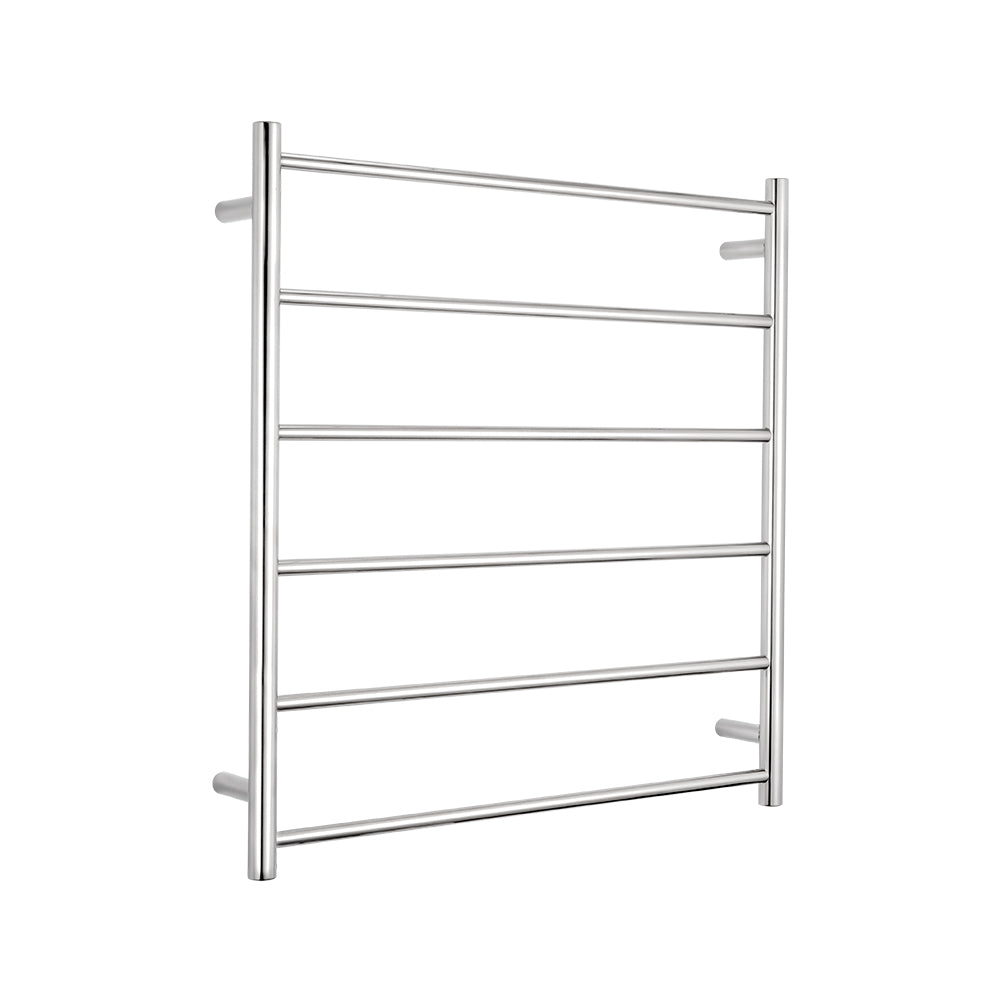 Radiant Polished Chrome 800 x 830mm Round NON-HEATED Towel Rail