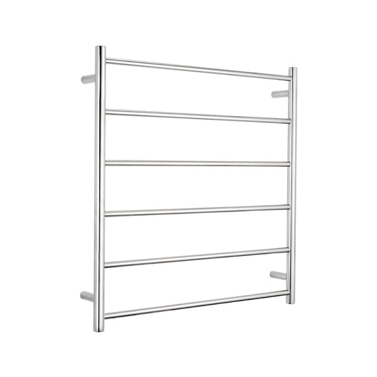 Radiant Polished Chrome 800 x 830mm Round NON-HEATED Towel Rail