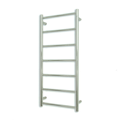 Radiant Polished Chrome 500 x 1130mm Round NON-HEATED Towel Rail