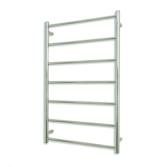 Radiant Polished Chrome 700 x 1130mm Round NON-HEATED Towel Rail