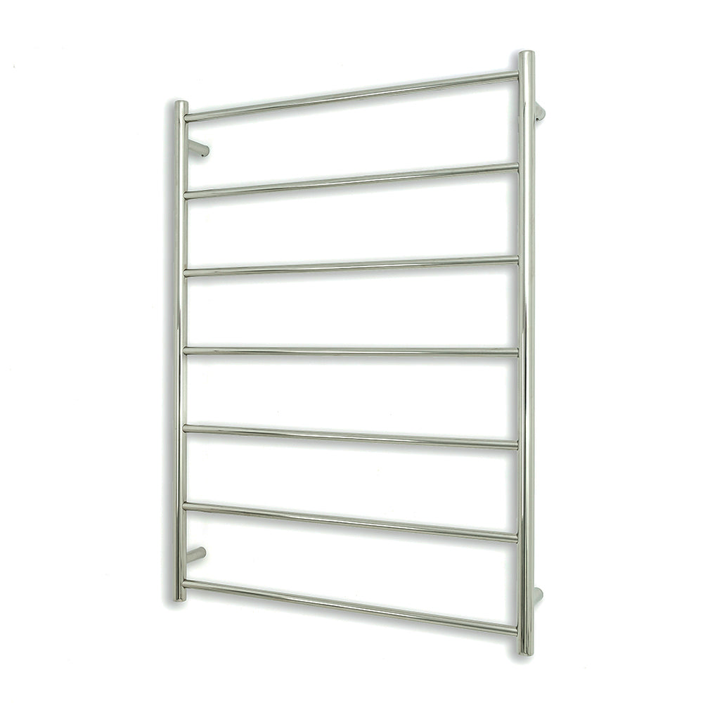 Radiant Polished Chrome 800 x 1130mm Round NON-HEATED Towel Rail