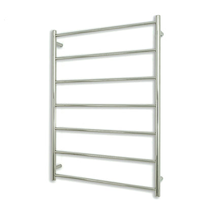 Radiant Polished Chrome 800 x 1130mm Round NON-HEATED Towel Rail