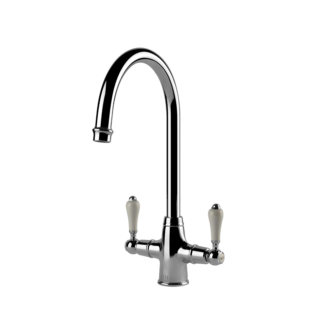Ludlow Double Sink Mixer - Chrome