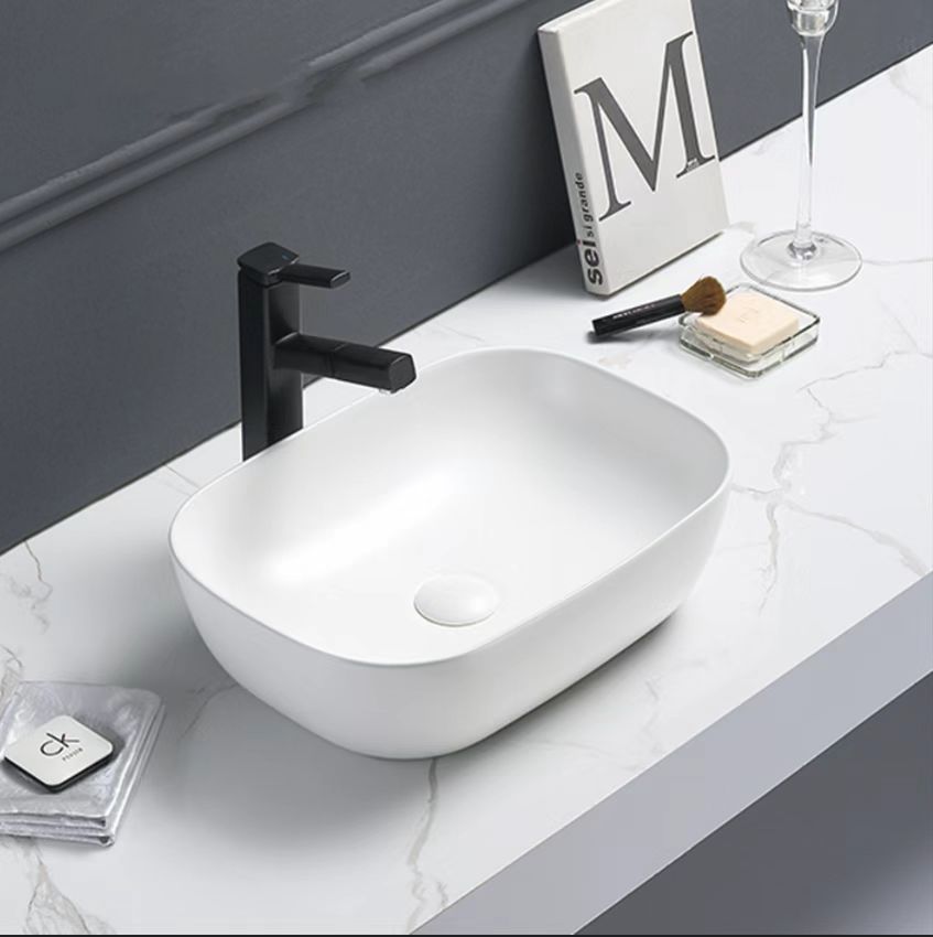 460x330x140 Gloss White Basin