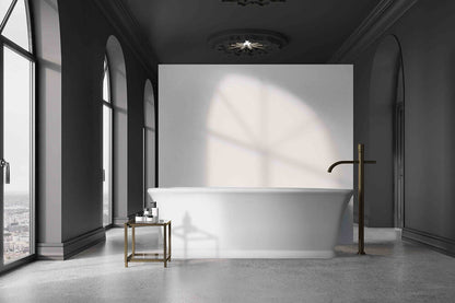 Lynton 168 TitanCast Bath - Satin Silk White