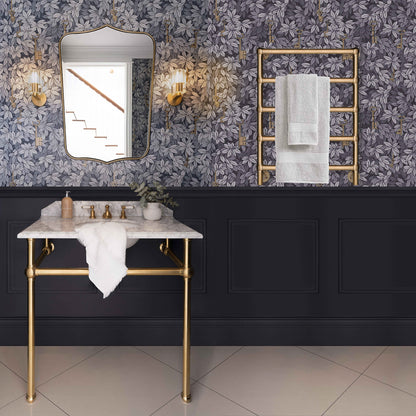 Mayer Heated Towel Rail â€“ Brushed Brass