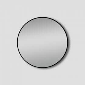 matte-black-framed-round-mirror