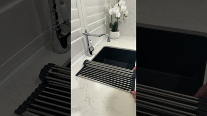 43x32 Sink Roller Mat Drainer â€“ Stainless Steel