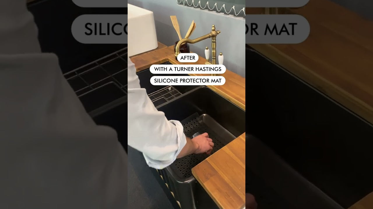 Silicone Sink Mat 40x32-BL