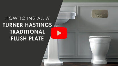 Claremont Brushed Brass Flush Plate