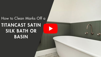 Kirkham 160 x 85 TitanCast Bath - Satin Silk White