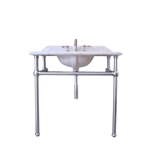 Mayer 90 Chrome Slat Shelf Incl. Arms