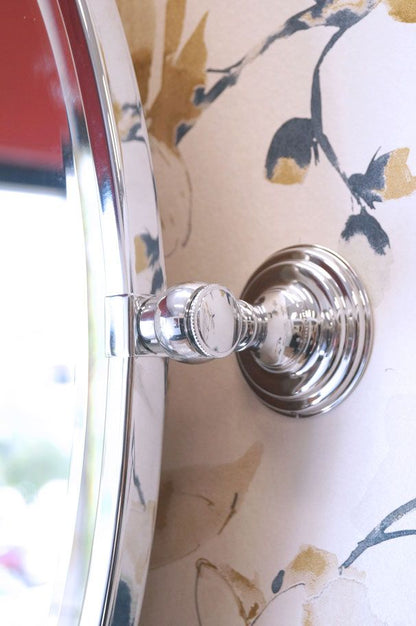 Mayer Oval Mirror - Chrome