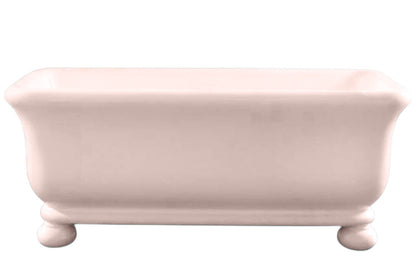 Kirkham 180 TitanCast Solid Surface Bath With Ball Feet - Special Finish