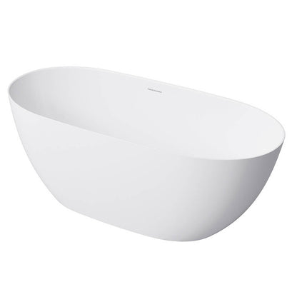 Narva 160 x 74 MagnaCast Free Standing Bath â€“ Gloss White No Overflow
