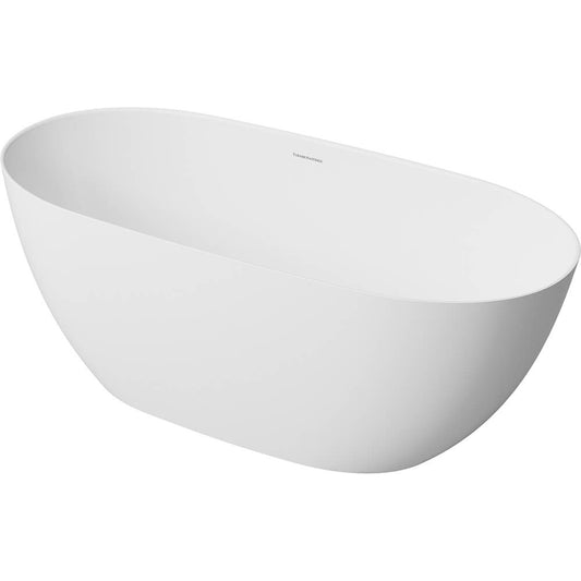 Narva 160 x 74 MagnaCast Free Standing Bath â€“ Matte White