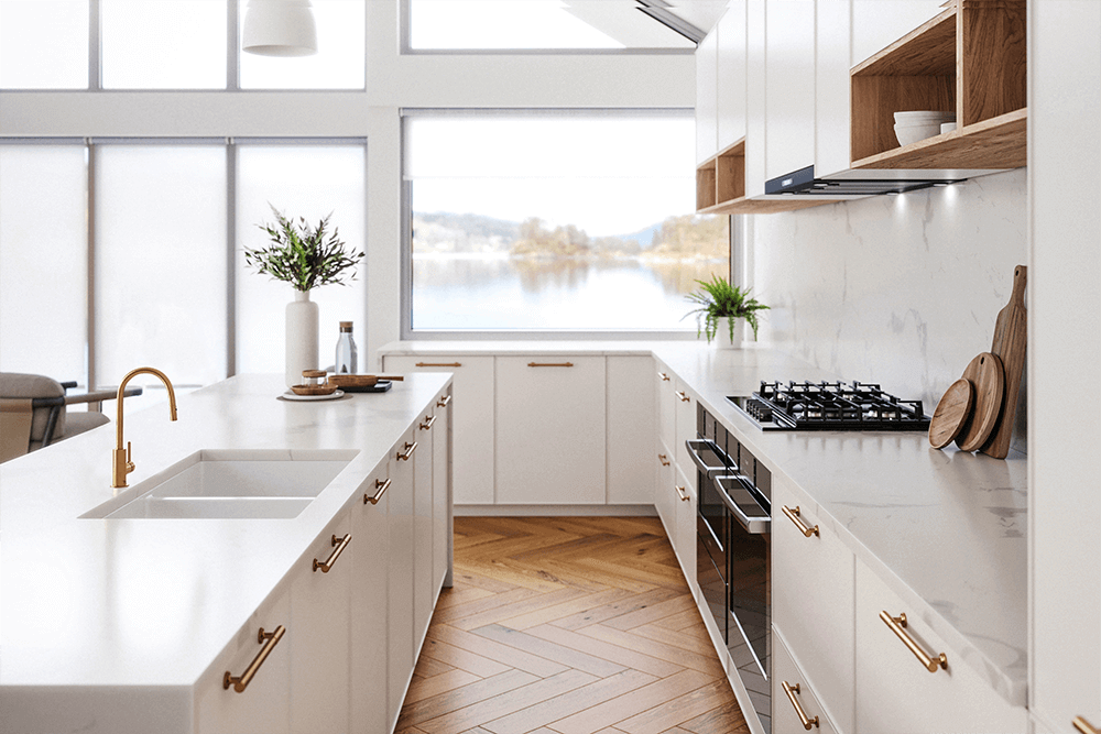 Cuisine 85 x 46 Inset / Undermount Fine Fireclay Sink