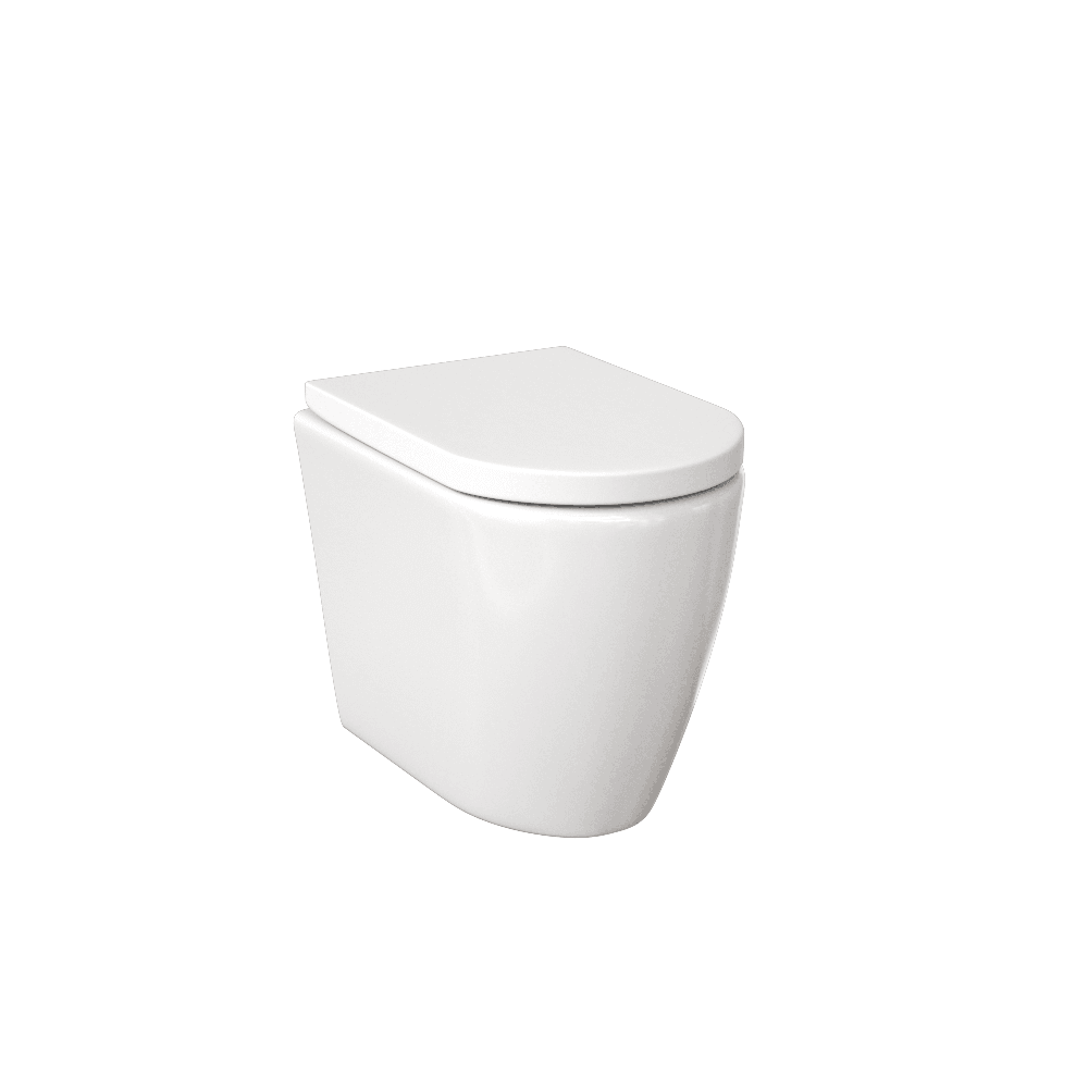 Narva Rimless Floor Pan with Thin Seat & Pan Bend