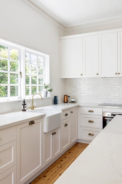 Novi 60x46 Fireclay Butler Sink - Gloss White