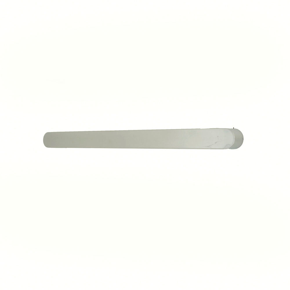 Radiant Polished 650mm NON-HEATED Squ/Rnd Single Bar Towel Rail