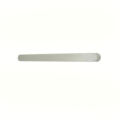 Radiant Polished 650mm NON-HEATED Squ/Rnd Single Bar Towel Rail